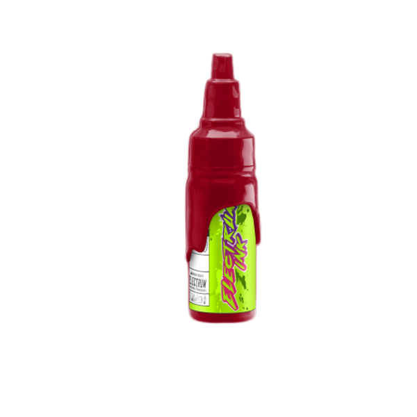 a bottle of electrum tattoo ink named LAVA - its a deep red with a maroon mix
