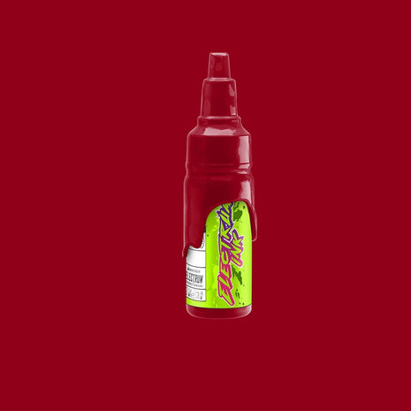 A Bottle of Electrum Tattoo Ink - lava - a bright rich red 