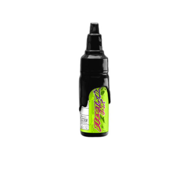 a bottle of electrum tattoo ink named notorious - its a very black highly saturated neutral black 
