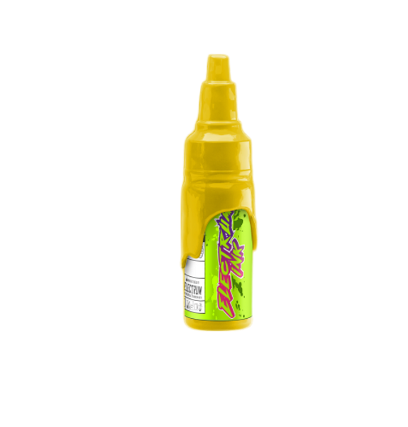 PINEAPPLE EXPRESS a bottle of electrum tattoo ink named pineapple express - its a bright lemon yellow  with a green tint 