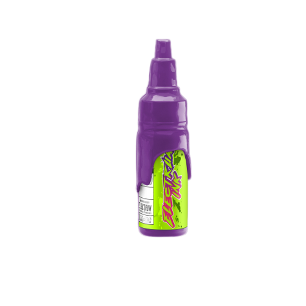 a bottle of electrum tattoo ink named proton purple - its a warm bright purple 
