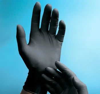 Phantom gloves on a hand 