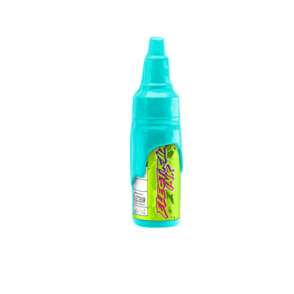 a bottle of electrum tattoo ink named salty teats - its a bright turquiose 