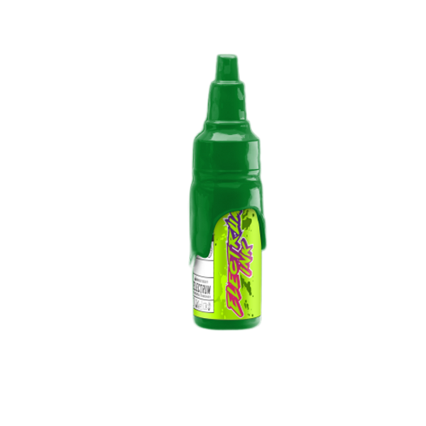 a bottle of electrum tattoo ink named SEA SICK - its a bright deep green
