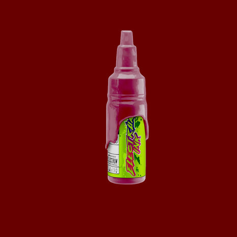 a bottle of Electrum Ink Called: Teen Angst a deep rich red color