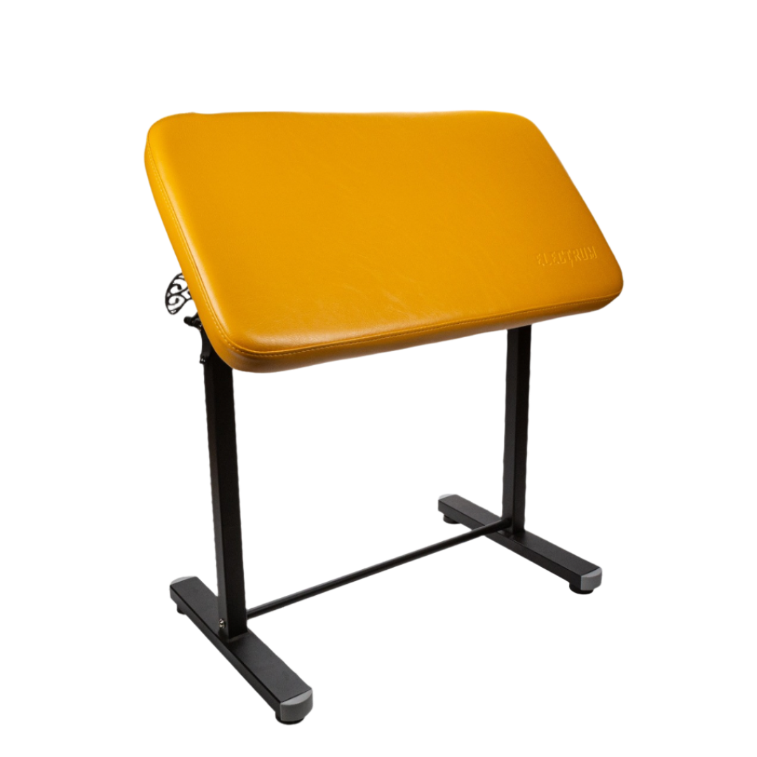Yellow adjustable xl armrest for tattooing