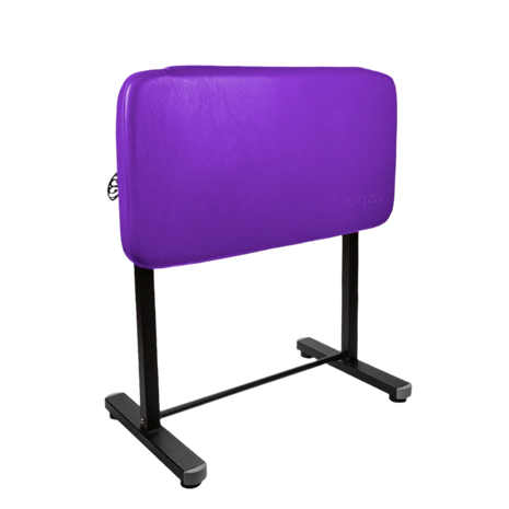 purple adjustable xl armrest for tattooing