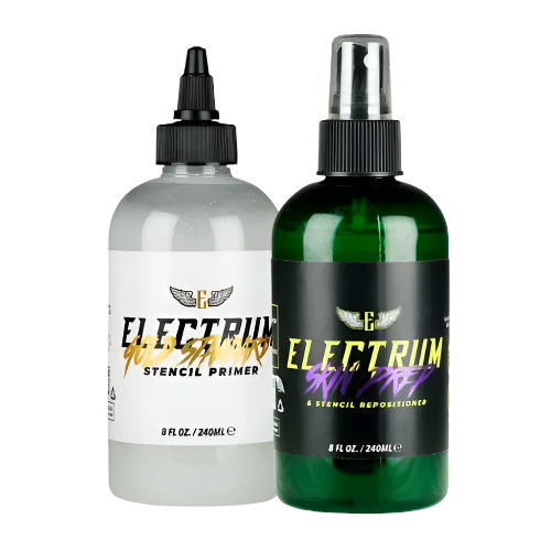 power pack of electrum stencil lotion primer and repositioner skin prep