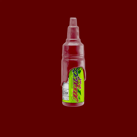A bottle of Electrum Tattoo Ink in a red color, labeled 'Zaku Light' from the 8 Color JP Tronwalker Neomecha Set.