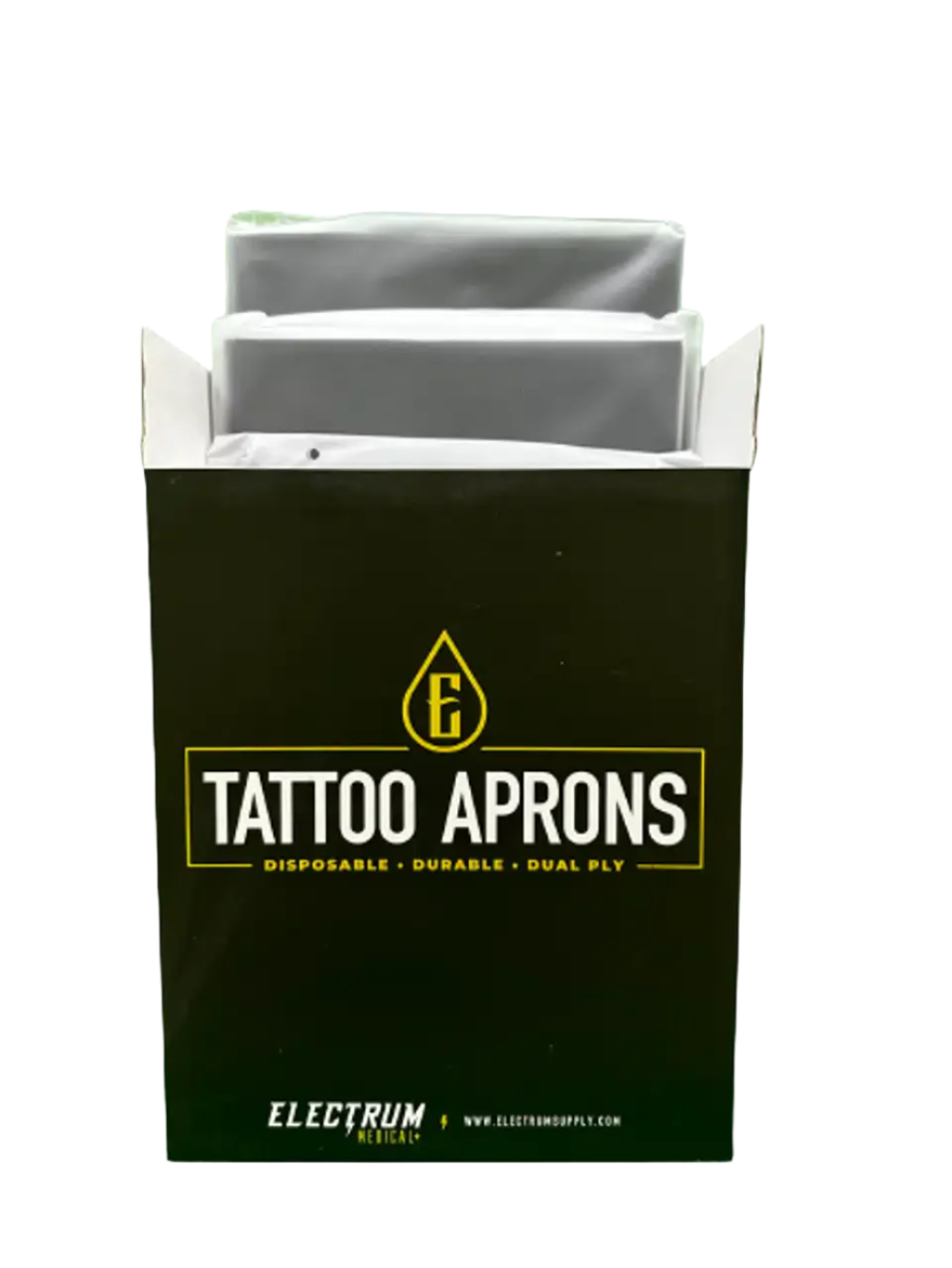 Black box of single use aprons