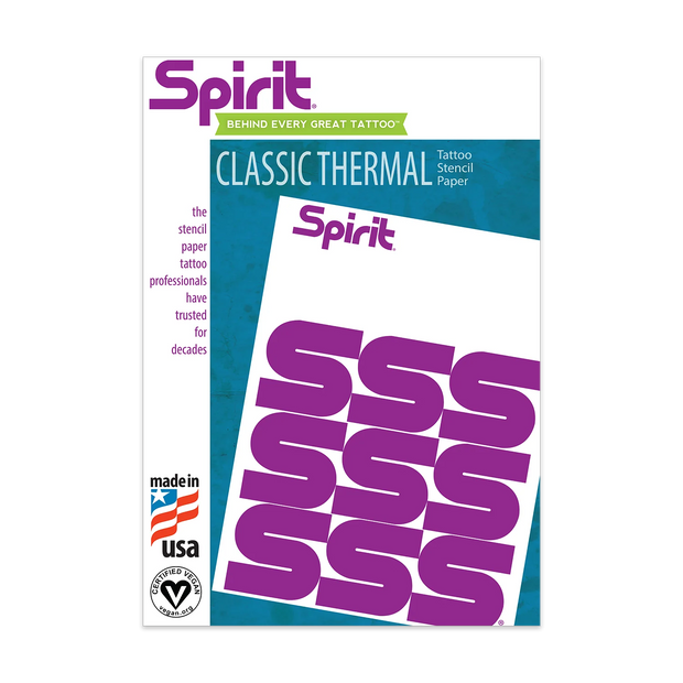 Spirit Classic Thermal Stencil Paper 8-1/2” x 11”