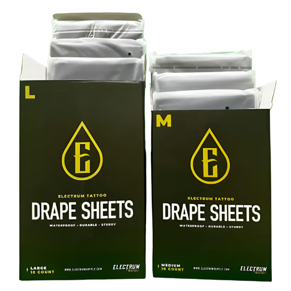 2 open boxes of Drape sheets