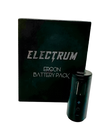Electrum Ergon Battery Pack, showing a black battery and its packaging with the brand name and product name visible.