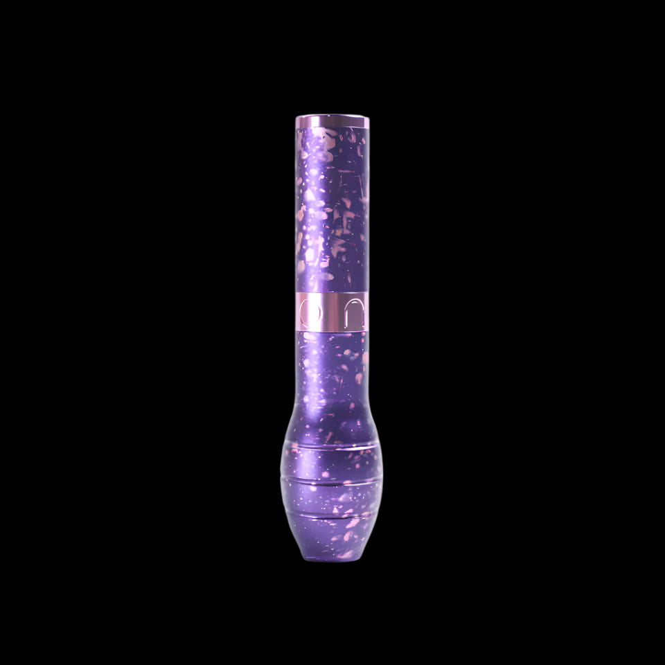 purple ergon machine with a grip attached
