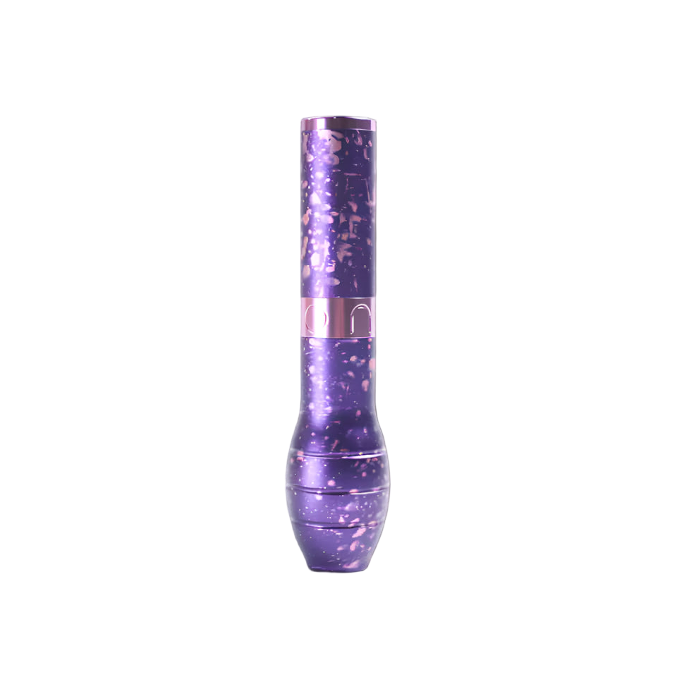 purple ergon machine with a grip attached