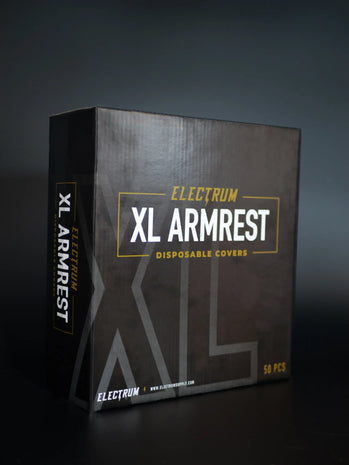 box showing the packaging for the armrest cover