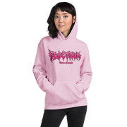 Pink Hoodie with Electrum Logo on the front and subtle message on the back. Pre-shrunk and super comfortable