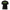 Black t-shirt with green electrum letterng with gliter
